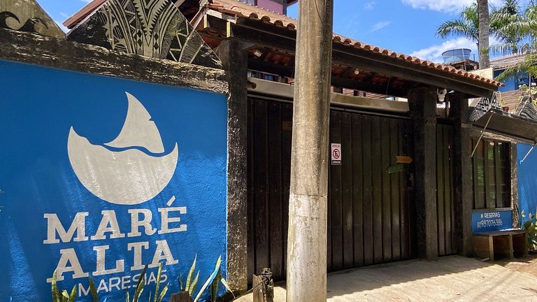 Maré 400 mt da praia de Maresias