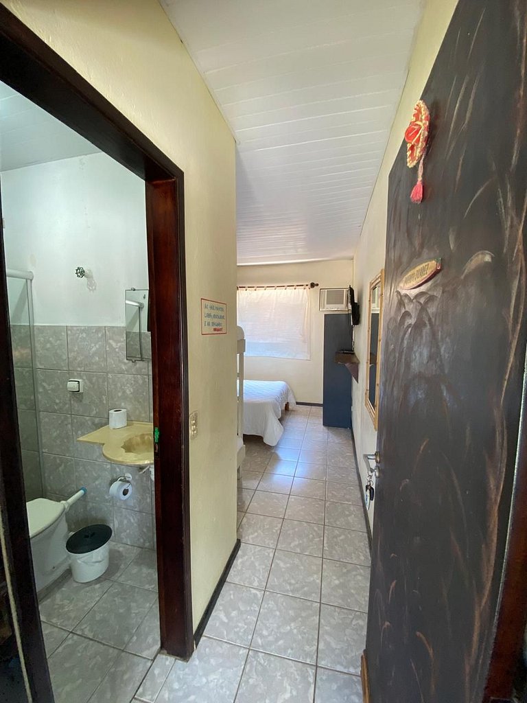 Quarto c/ vista Piscina - Maresias 400mt Praia
